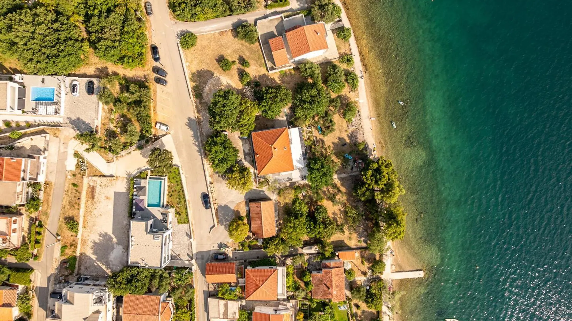 Seaview Villa A'More With Heated Pool ماسلينتسا كرواتيا